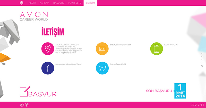 Avon Career World - Responsive Web Design