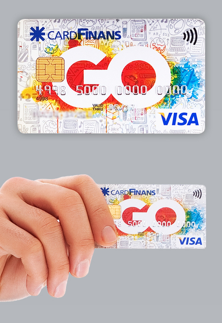 CardFinans GO is Finansbank’s credit card marketed to students.