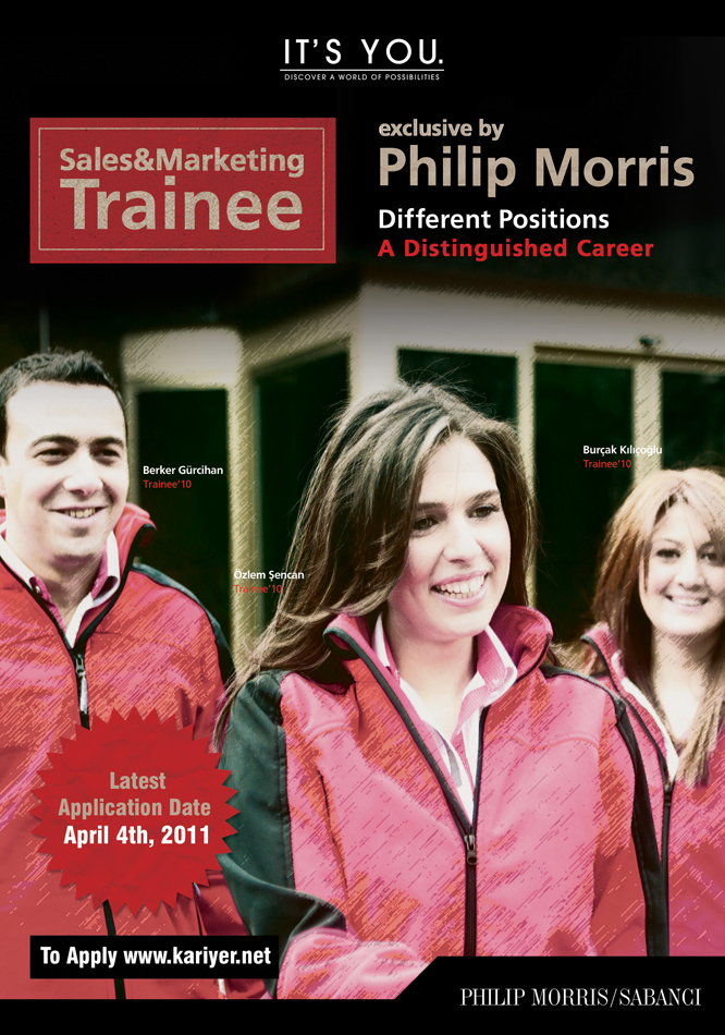 Philip Morris Trainee Program 2011 Poster