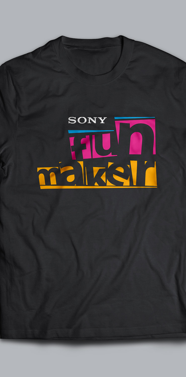Sony Funmaker logo design